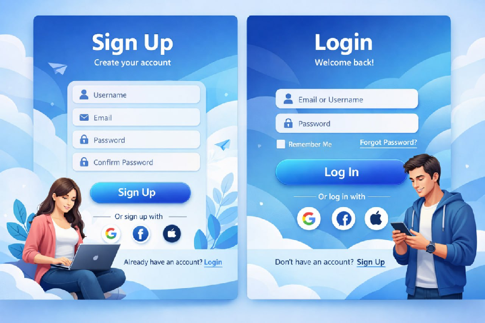 欧陆平台登录和注册引导